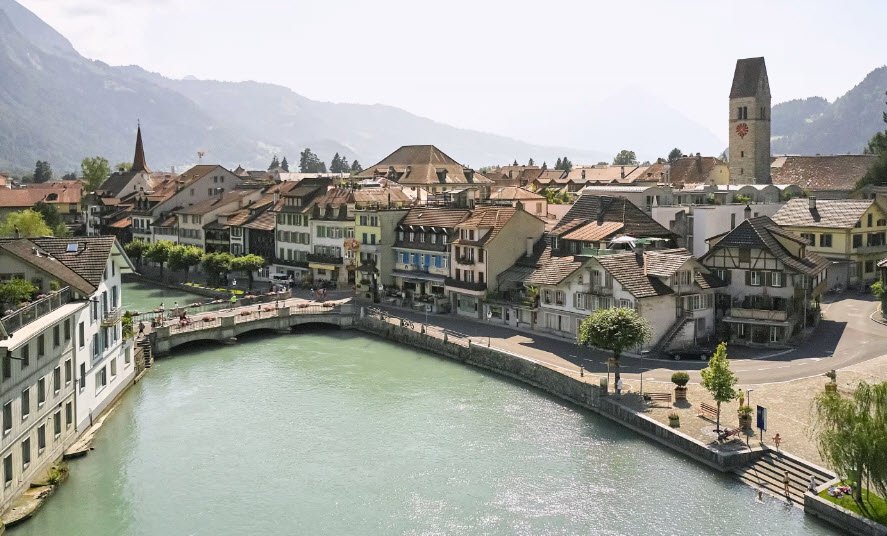 Schloss Unterseen, Unterseen, Switzerland, Switzerland